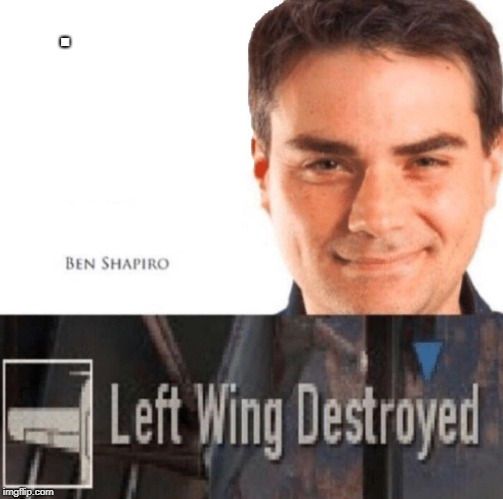 Left wing destroyed | . | image tagged in left wing destroyed | made w/ Imgflip meme maker