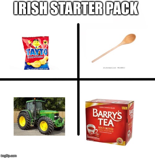 Blank Starter Pack Meme | IRISH STARTER PACK | image tagged in memes,blank starter pack | made w/ Imgflip meme maker