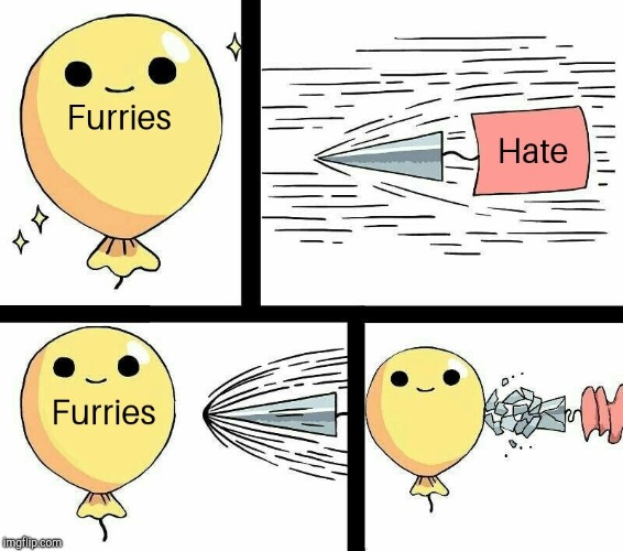 image tagged in furry hate | made w/ Imgflip meme maker