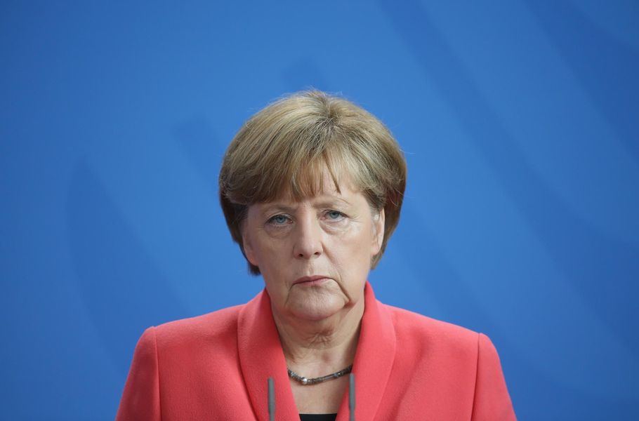 Merkel Mood Blank Meme Template