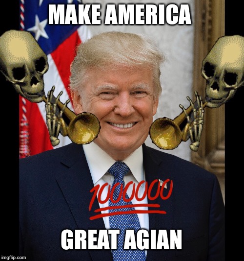 MAKE AMERICA; GREAT AGIAN | image tagged in memes,donald trump | made w/ Imgflip meme maker