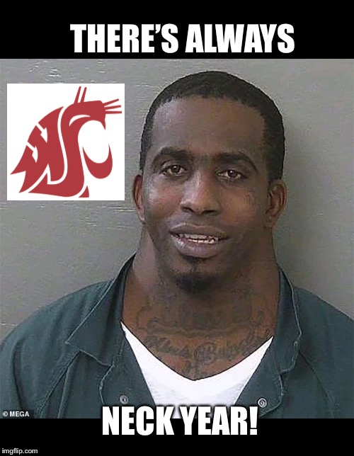 Neck guy | THERE’S ALWAYS; NECK YEAR! | image tagged in neck guy | made w/ Imgflip meme maker