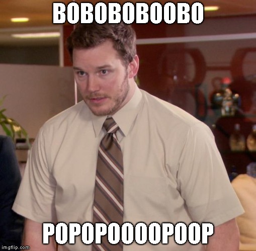 Afraid To Ask Andy | BOBOBOBOOBO; POPOPOOOOPOOP | image tagged in memes,afraid to ask andy | made w/ Imgflip meme maker