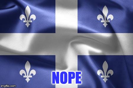 450-19570559-flag-of-quebec | NOPE | image tagged in 450-19570559-flag-of-quebec | made w/ Imgflip meme maker