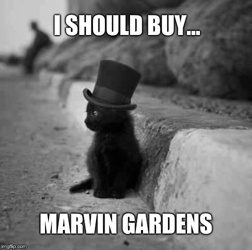 I SHOULD BUY... MARVIN GARDENS | image tagged in AdviceAnimals | made w/ Imgflip meme maker