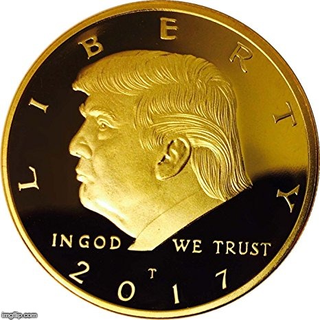 image tagged in trump coin | made w/ Imgflip meme maker