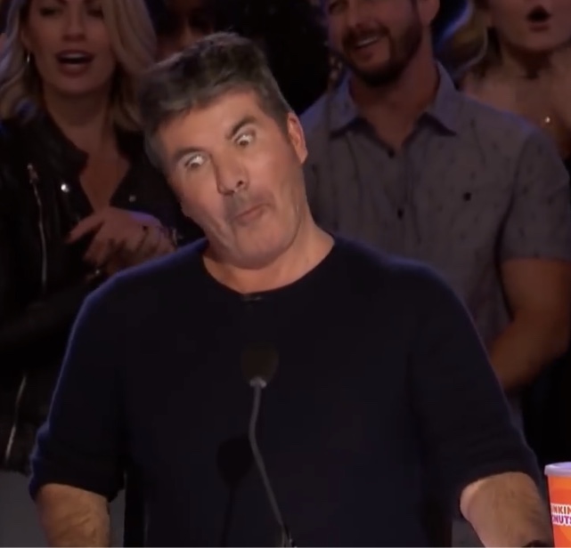 Simon Cowell Blank Meme Template