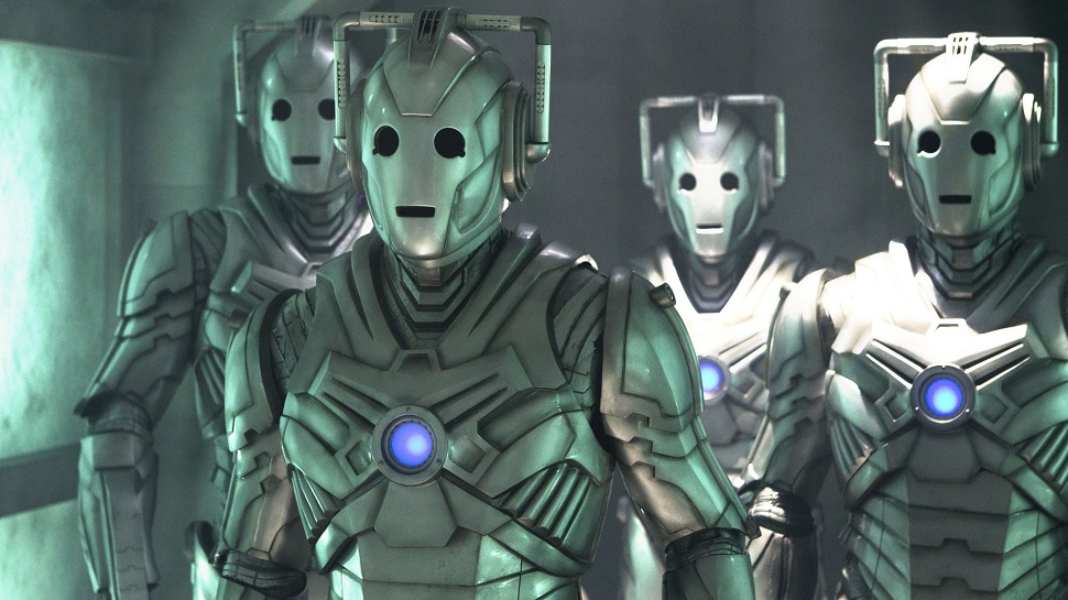 cybermen doctor who Blank Meme Template