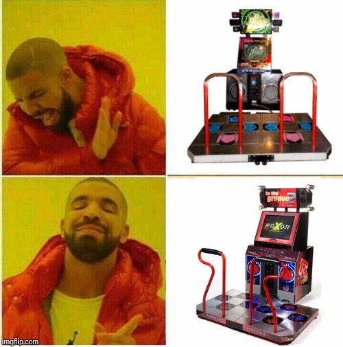 DDR nah, ITG Yeah | image tagged in nah yeah,itg,in the groove,ddr,dance dance revolution | made w/ Imgflip meme maker