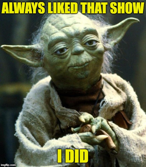 Star Wars Yoda Meme | ALWAYS LIKED THAT SHOW I DID | image tagged in memes,star wars yoda | made w/ Imgflip meme maker