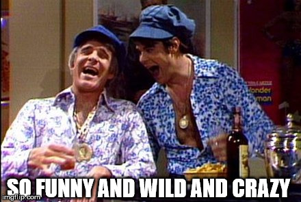 Wild and crazy guys snl | SO FUNNY AND WILD AND CRAZY | image tagged in wild and crazy guys snl | made w/ Imgflip meme maker