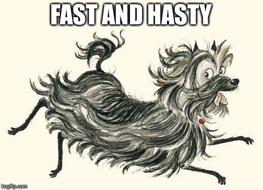 FAST AND HASTY | made w/ Imgflip meme maker