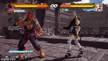 Akuma vs Chole's BT f+3+4,3+4 | image tagged in gifs | made w/ Imgflip video-to-gif maker