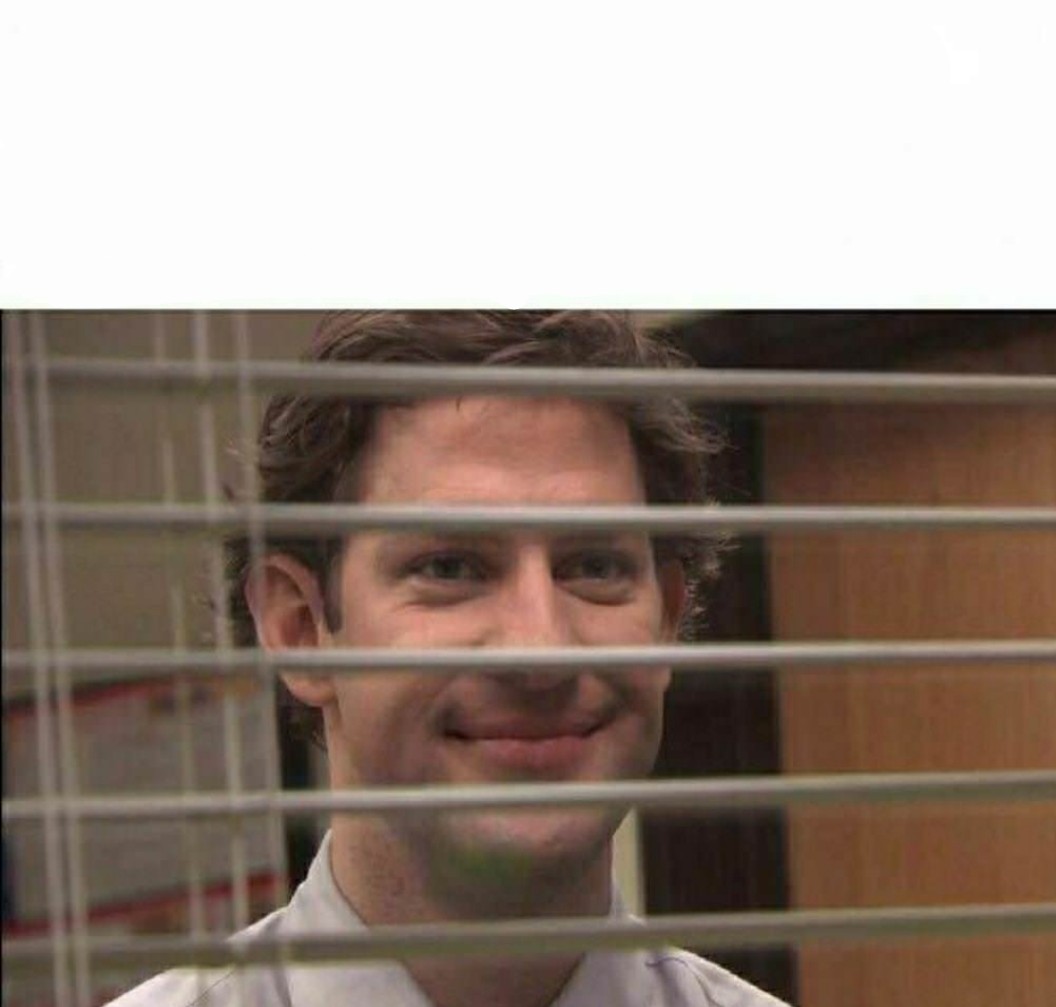 High Quality The Office window Blank Meme Template