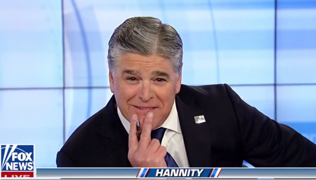 Sean Hannity Blank Meme Template