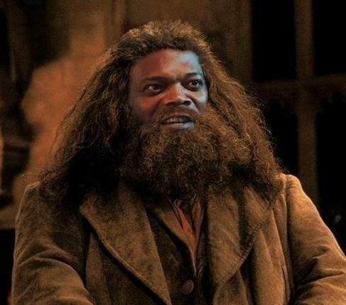 Samuel Hagrid Blank Meme Template