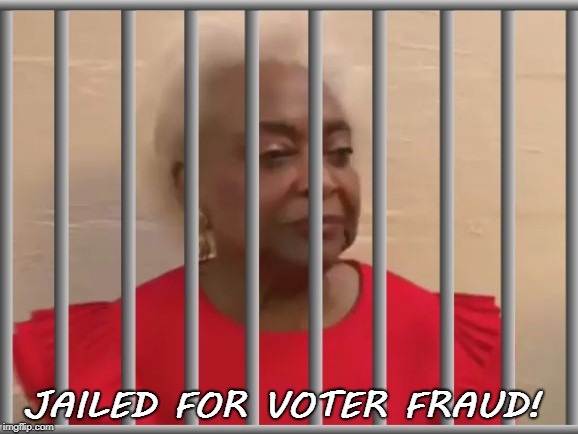 Brenda Snipes | JAILED FOR VOTER FRAUD! | image tagged in voter fraud | made w/ Imgflip meme maker