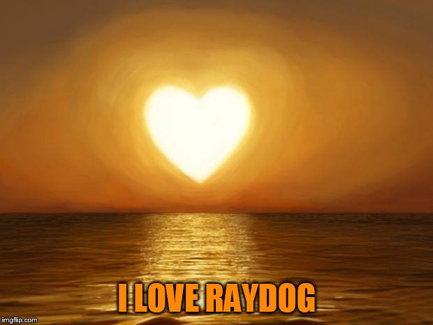Love | I LOVE RAYDOG | image tagged in love | made w/ Imgflip meme maker