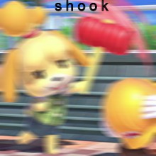 isabelle be savage | s h o o k | image tagged in memes,mood,super smash bros | made w/ Imgflip meme maker
