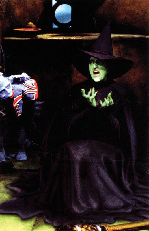 Wicked witch melting Blank Meme Template