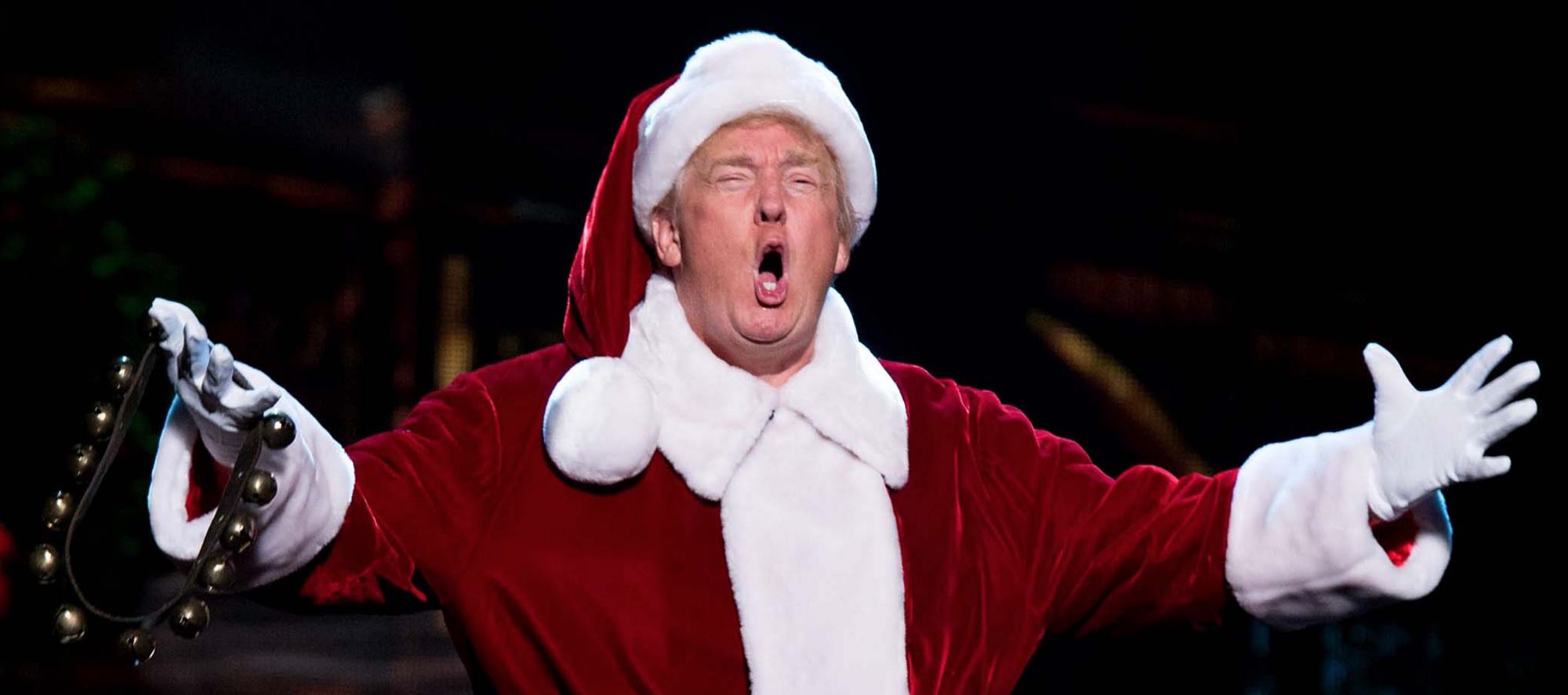 Christmas Trump Blank Meme Template