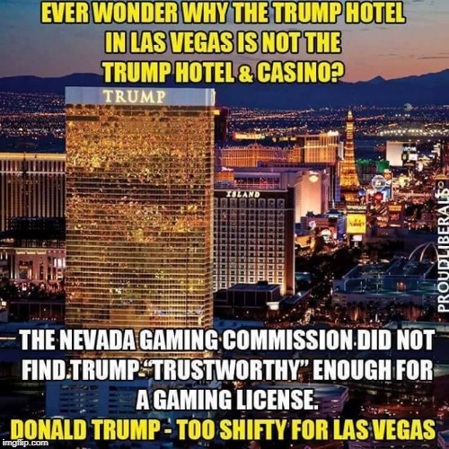 They didn't like his friends. | . | image tagged in trump,las vegas,trust,nevada | made w/ Imgflip meme maker