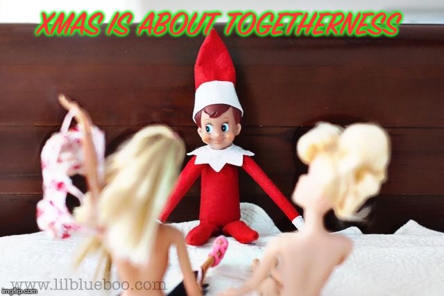 Merry Xmas | XMAS IS ABOUT TOGETHERNESS | image tagged in xmas | made w/ Imgflip meme maker