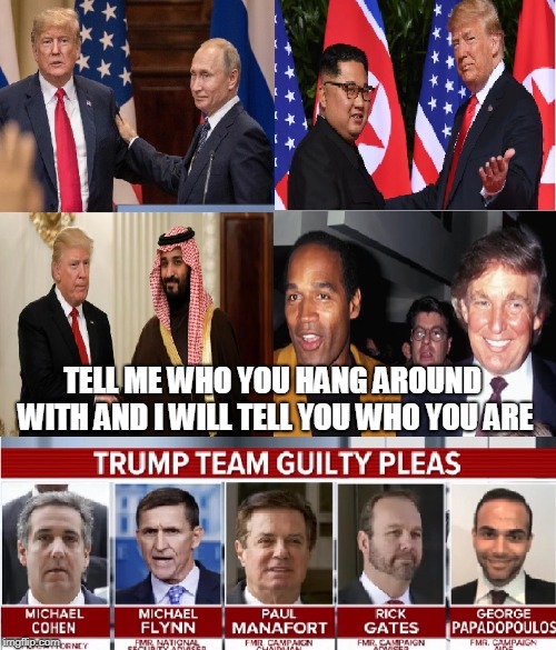 TELL ME WHO YOU HANG AROUND WITH AND I WILL TELL YOU WHO YOU ARE | made w/ Imgflip meme maker