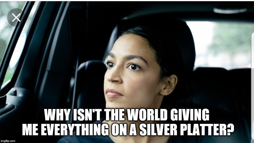 Alexandria Deep Thoughts | WHY ISN'T THE WORLD GIVING ME EVERYTHING ON A SILVER PLATTER? | image tagged in alexandria deep thoughts | made w/ Imgflip meme maker