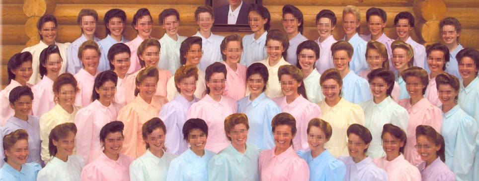 High Quality Warren Jeff polygamy wives Blank Meme Template