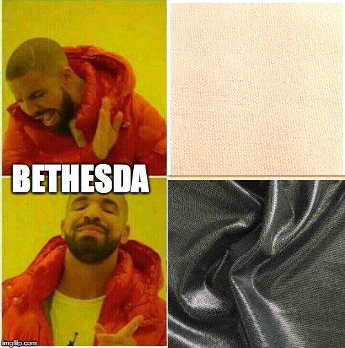 Bethesda be like... | BETHESDA | image tagged in bethesda,skyrim,memes,controversy,fallout 4,fallout | made w/ Imgflip meme maker