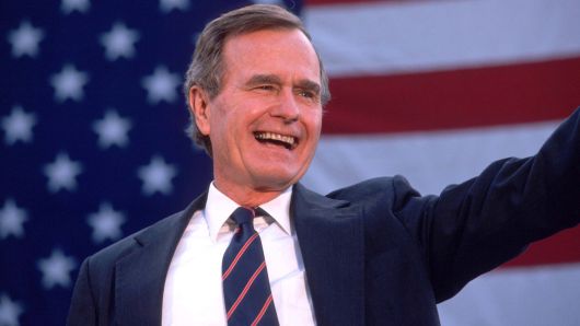 George Herbert Walker Bush Blank Meme Template