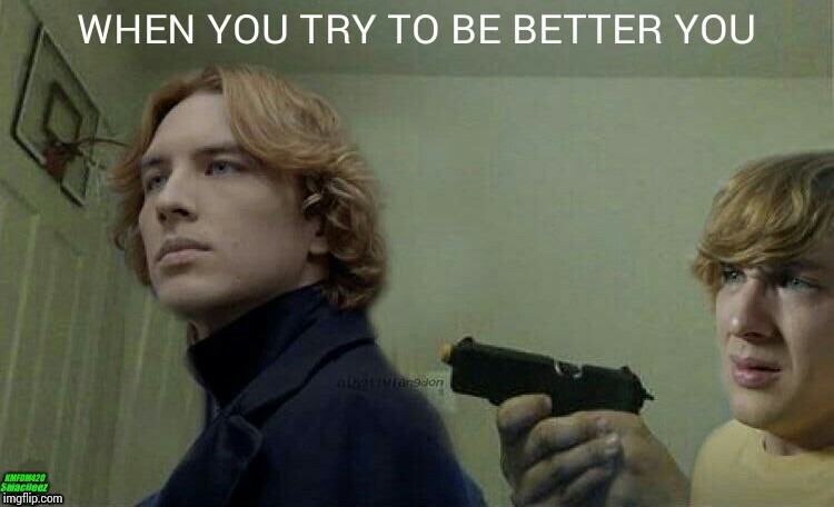 When You Realize The World Would've Been 
Better Off Without You | KMFDM420 | image tagged in american horror story,funny,ahs memes,michael langdon,cody fern,warlock | made w/ Imgflip meme maker