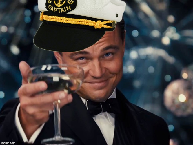 Leonard Decaprio Cheers (Large) | image tagged in leonard decaprio cheers large | made w/ Imgflip meme maker