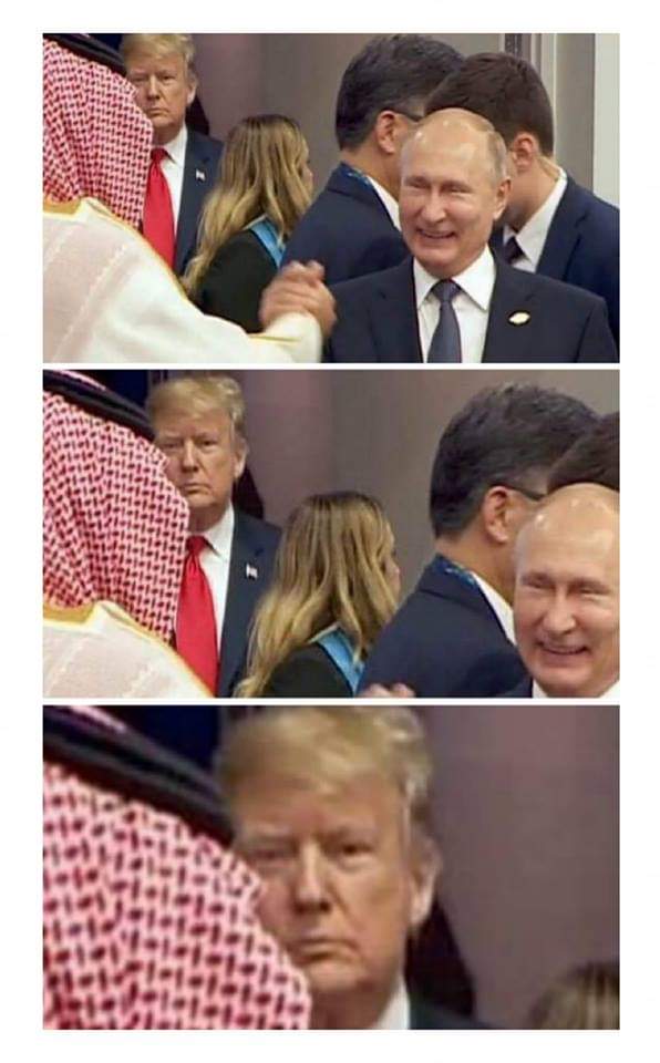 Jealous Trump Blank Meme Template