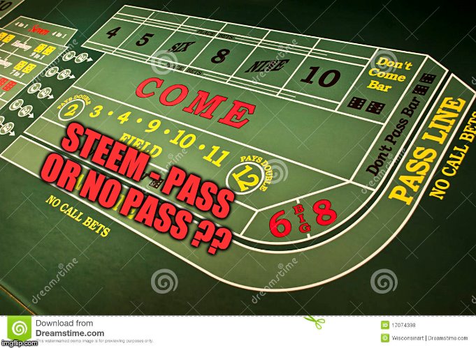 STEEM - PASS OR NO PASS ?? | made w/ Imgflip meme maker
