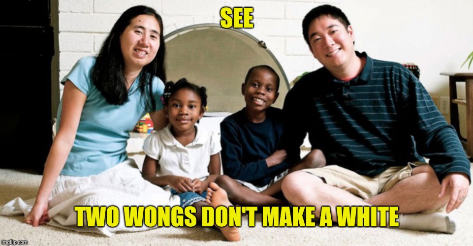 Thank You to  kubra_kiel  For Suggestion to Post This | SEE TWO WONGS DON'T MAKE A WHITE | image tagged in asian,bad jokes | made w/ Imgflip meme maker