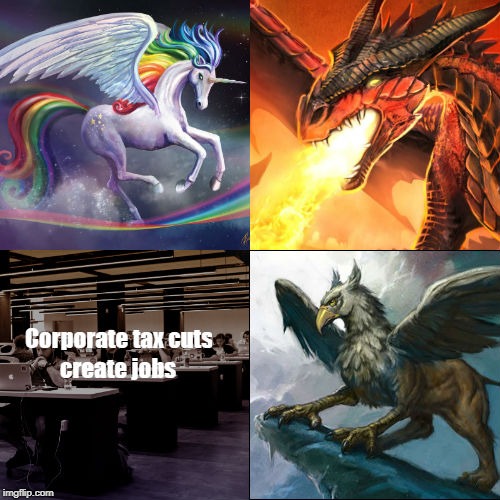 What's your favorite fantasy creature?  | image tagged in conservatives,conservative hypocrisy,politics,economics,voodoo economics | made w/ Imgflip meme maker