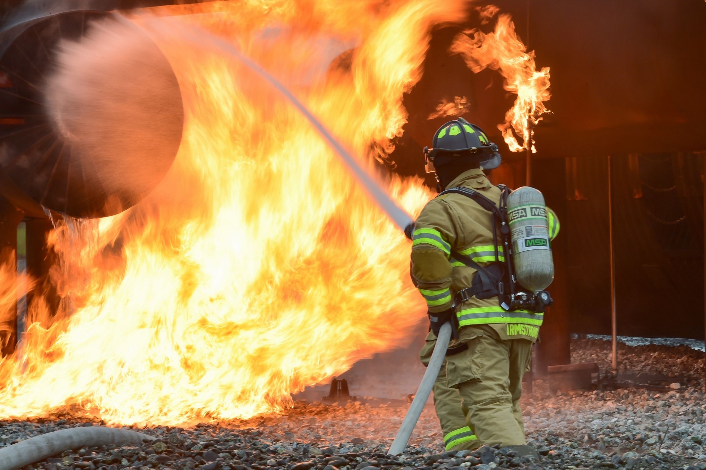 firefighter / climate change Blank Meme Template