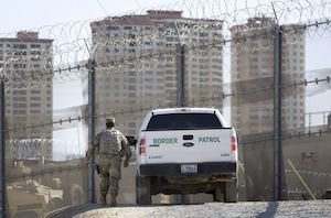 Border Fence Blank Meme Template