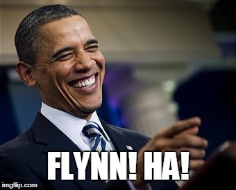 obama laughing | FLYNN! HA! | image tagged in obama laughing | made w/ Imgflip meme maker
