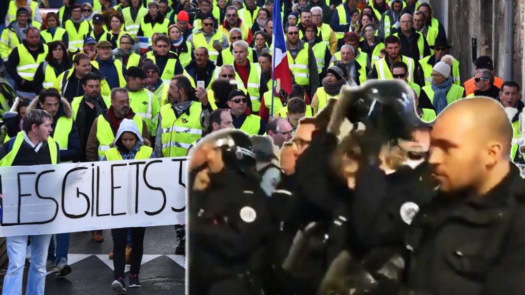 High Quality yellow vest solidarity Blank Meme Template