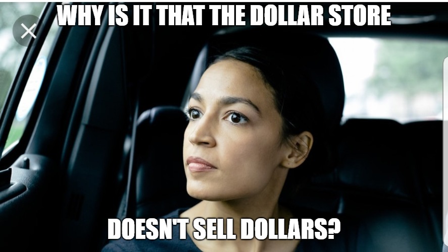 Alexandria Deep Thoughts | WHY IS IT THAT THE DOLLAR STORE; DOESN'T SELL DOLLARS? | image tagged in alexandria deep thoughts | made w/ Imgflip meme maker