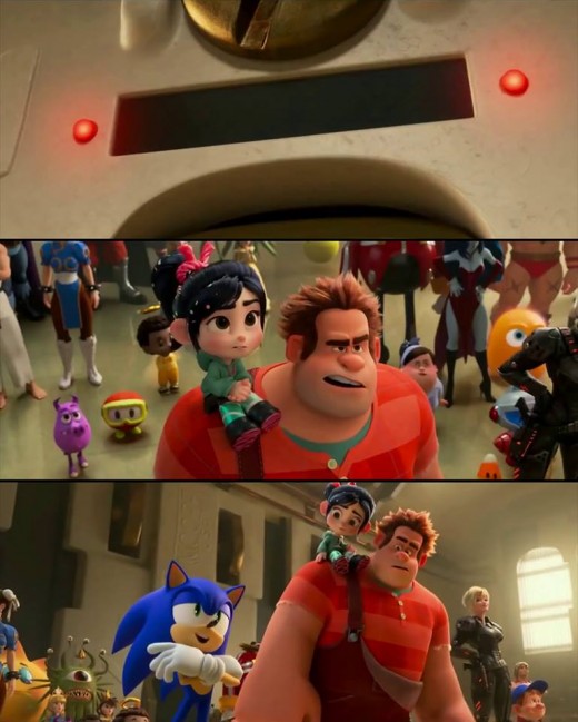 Ralph y vanellope Blank Meme Template