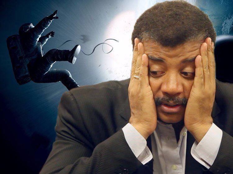 Neil deGrasse Tyson despairing Blank Meme Template