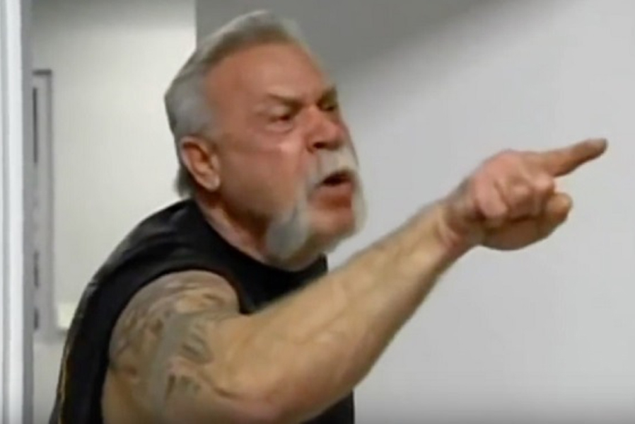 Angry American Chopper Blank Template Imgflip