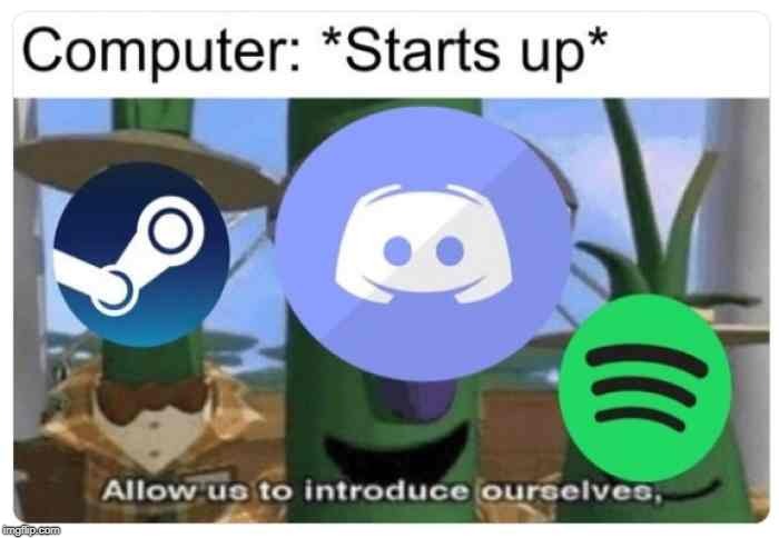 Relatable to any PC owner! | image tagged in memes,funny,allow us to introduce ourselves,windows,veggietales,dank memes | made w/ Imgflip meme maker