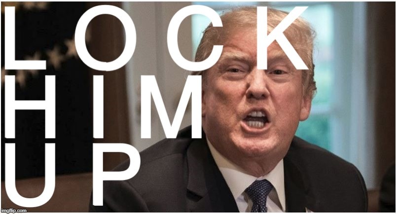 Trump Lock him up | image tagged in donald trump,trump meme,trump traitor,child,lock him up,political meme | made w/ Imgflip meme maker