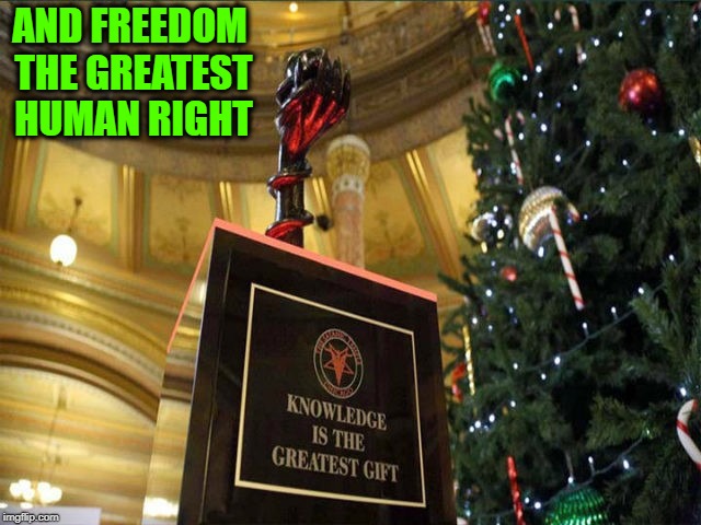 Tip of the Hat to America | AND FREEDOM THE GREATEST HUMAN RIGHT | image tagged in memes,christmas,freedom,church,religion,free speech | made w/ Imgflip meme maker