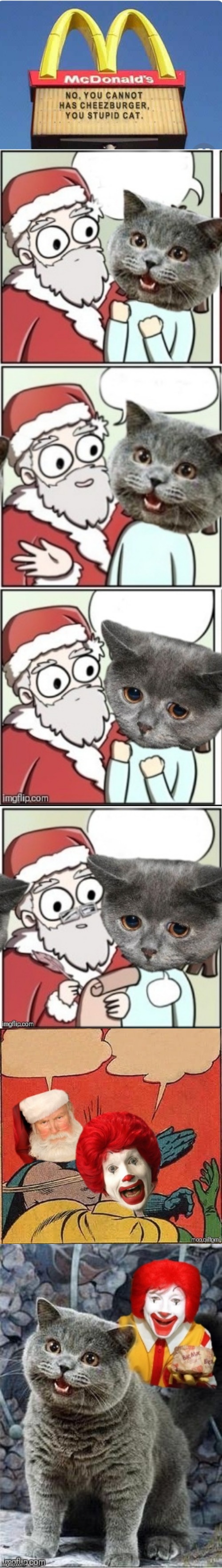 For christmas I want a dragon Blank Meme Template